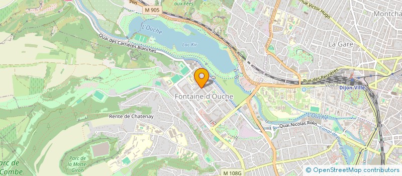 localisation de l'entreprise MONSIEUR AYMEN BEN JEMAA  DIJON