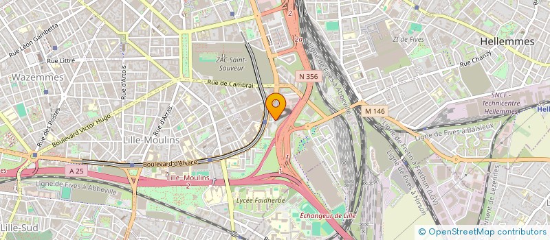 localisation de l'entreprise MONSIEUR AYMEN BEN MECHLIA  LILLE