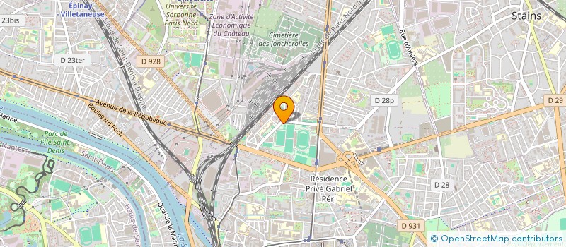 localisation de l'entreprise MONSIEUR AYMEN BENMALI  SAINT-DENIS