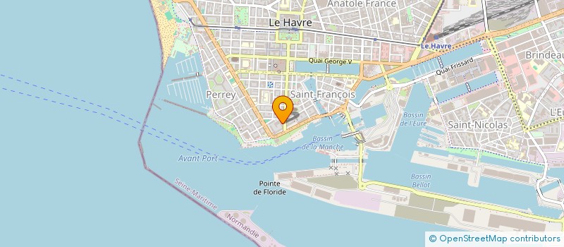 localisation de l'entreprise MONSIEUR AYMEN BIDAH  LE HAVRE