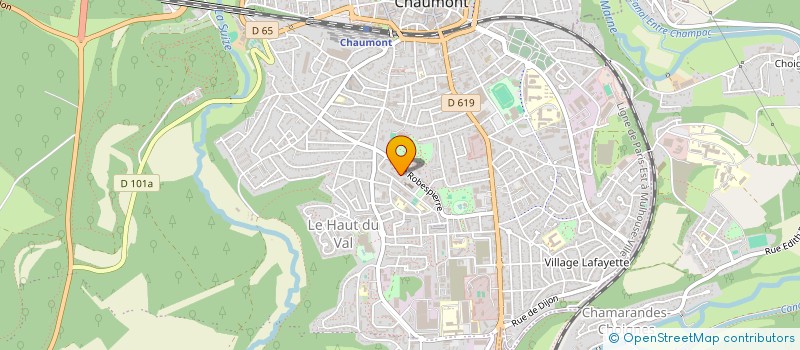 localisation de l'entreprise MONSIEUR AYMEN BOUGDIMA à CHAUMONT