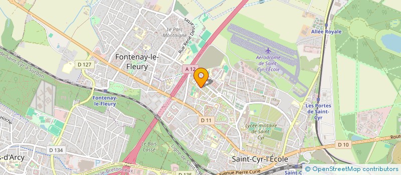 localisation de l'entreprise MONSIEUR AYMEN BOUKREDIA  SAINT-CYR-L'ECOLE