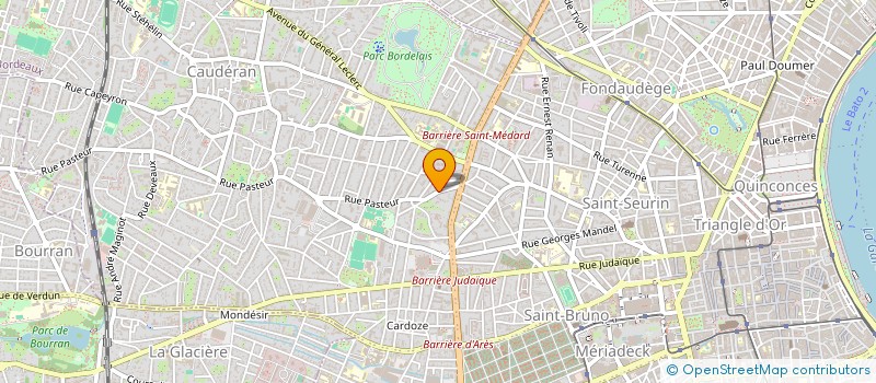 localisation de l'entreprise MONSIEUR AYMEN BOURAOUI  BORDEAUX