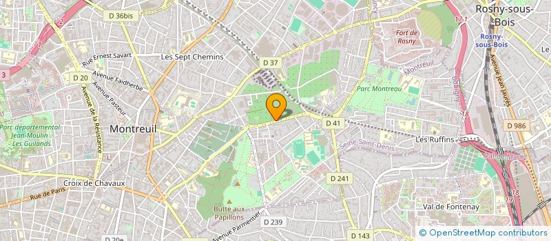 localisation de l'entreprise MONSIEUR AYMEN BOUSSALEM à MONTREUIL