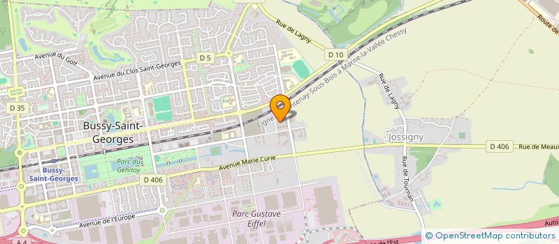 localisation de l'entreprise MONSIEUR AYMEN CHAYEB  BUSSY-SAINT-GEORGES