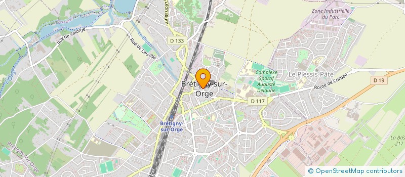 localisation de l'entreprise MONSIEUR AYMEN CHIBANI à BRETIGNY-SUR-ORGE