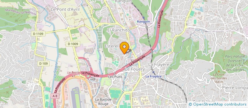 localisation de l'entreprise MONSIEUR AYMEN CHIBANI à CANNES