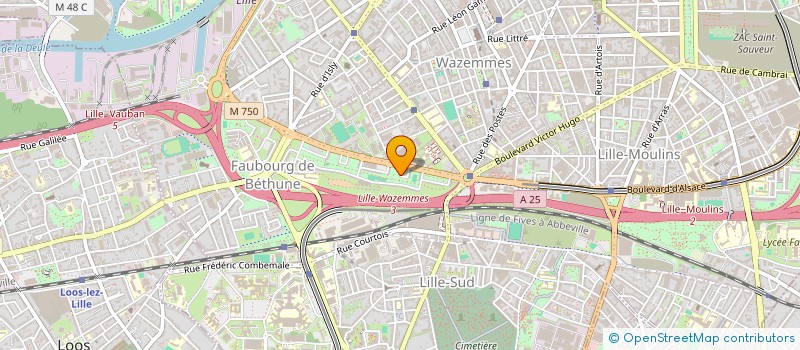 localisation de l'entreprise MONSIEUR AYMEN DEFFAF à LILLE
