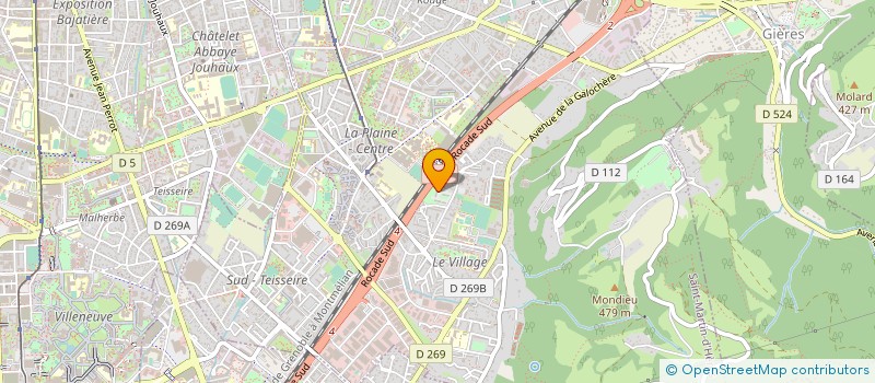 localisation de l'entreprise MONSIEUR AYMEN GHARBI à SAINT-MARTIN-D'HERES