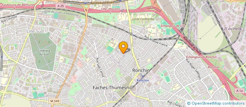 localisation de l'entreprise MONSIEUR AYMEN HADJ SAID à LILLE