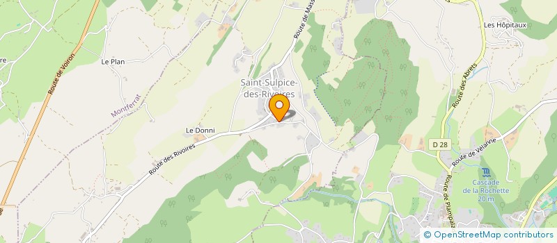 localisation de l'entreprise MONSIEUR AYMEN HAMMAMI  SAINT-SULPICE-DES-RIVOIRES