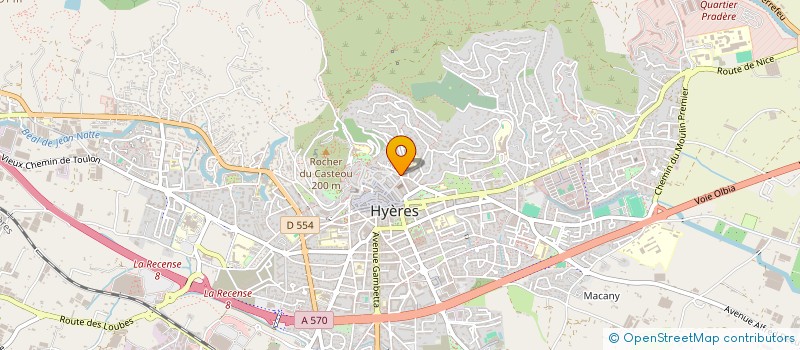 localisation de l'entreprise MONSIEUR AYMEN HAMZA à HYERES