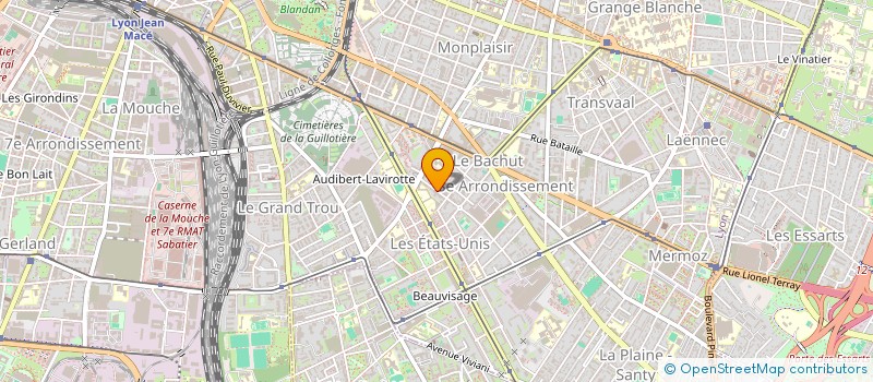 localisation de l'entreprise MONSIEUR AYMEN HERIZ  LYON