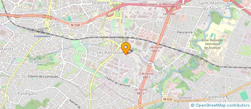 localisation de l'entreprise MONSIEUR AYMEN JOUINI à COLOMIERS