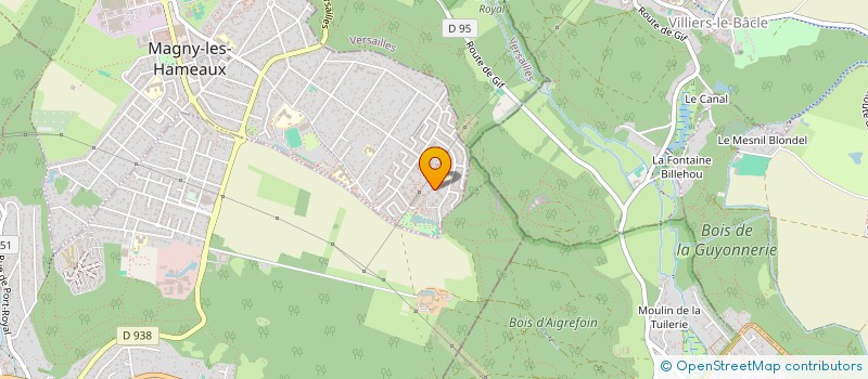 localisation de l'entreprise MONSIEUR AYMEN KADDOUR  MAGNY-LES-HAMEAUX