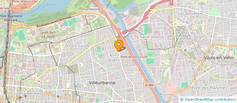 localisation de l'entreprise MONSIEUR AYMEN KAOUCHE  VILLEURBANNE