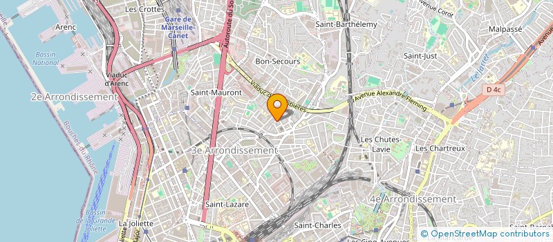 localisation de l'entreprise MONSIEUR AYMEN KOTNI à MARSEILLE