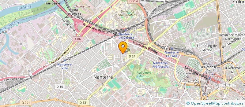 localisation de l'entreprise MONSIEUR AYMEN LARBI MANSOUR  NANTERRE