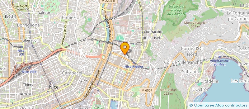 localisation de l'entreprise MONSIEUR AYMEN LATROCH à NICE