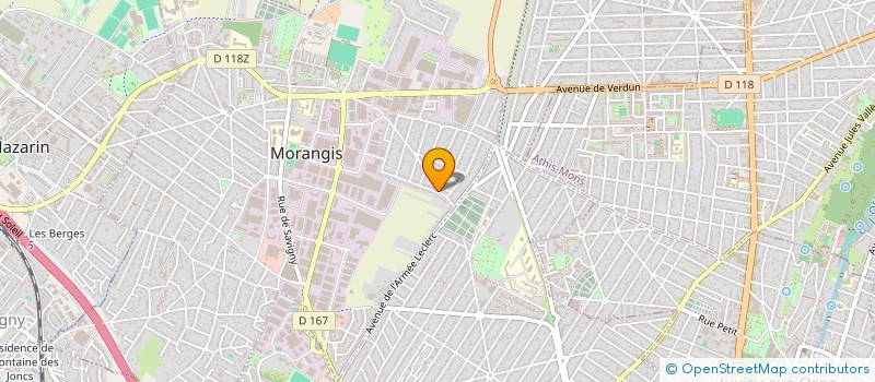 localisation de l'entreprise MONSIEUR AYMEN LOUFFINI à MORANGIS