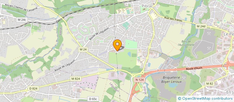 localisation de l'entreprise MONSIEUR AYMEN M'HAMDI  PIBRAC