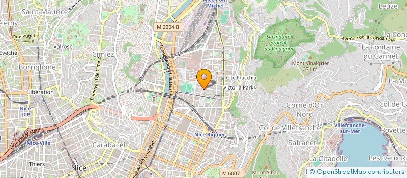 localisation de l'entreprise MONSIEUR AYMEN MARMOURI à NICE