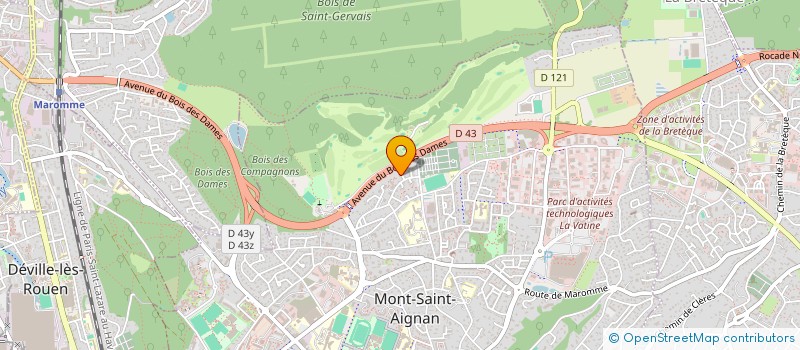 localisation de l'entreprise MONSIEUR AYMEN MESSAOUDI  MONT-SAINT-AIGNAN