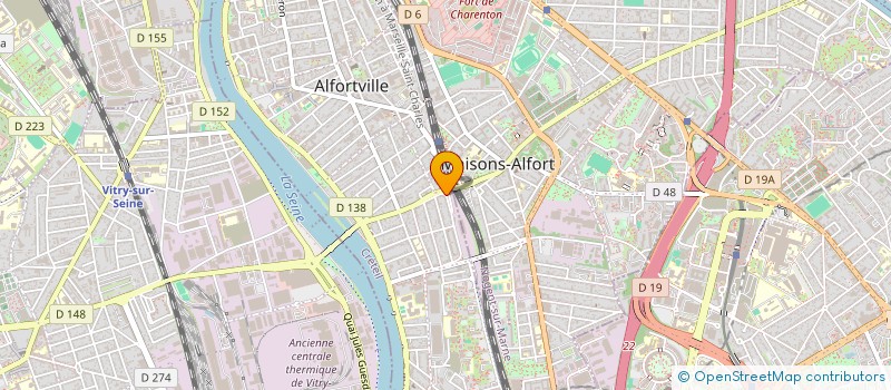 localisation de l'entreprise MONSIEUR AYMEN MEZGHANI  MAISONS-ALFORT