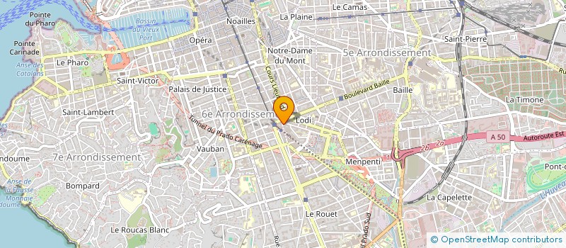 localisation de l'entreprise MONSIEUR AYMEN MIDAOUI  MARSEILLE
