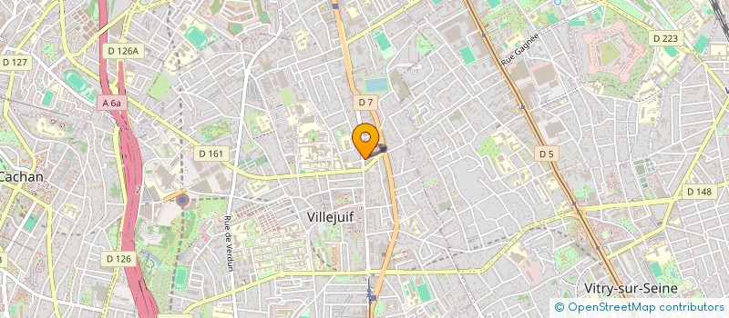 localisation de l'entreprise MONSIEUR AYMEN MILADI  VILLEJUIF