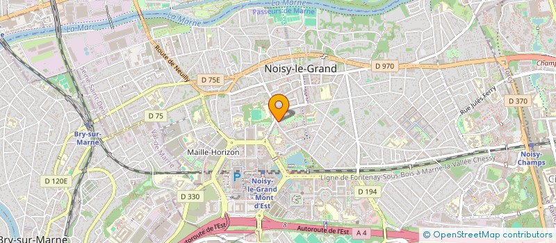 localisation de l'entreprise MONSIEUR AYMEN MRABET  NOISY-LE-GRAND