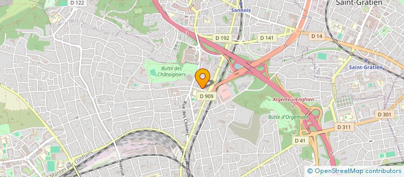 localisation de l'entreprise MONSIEUR AYMEN NAFFATI  ARGENTEUIL