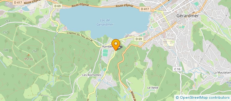 localisation de l'entreprise MONSIEUR AYMEN NAOUAR  GERARDMER