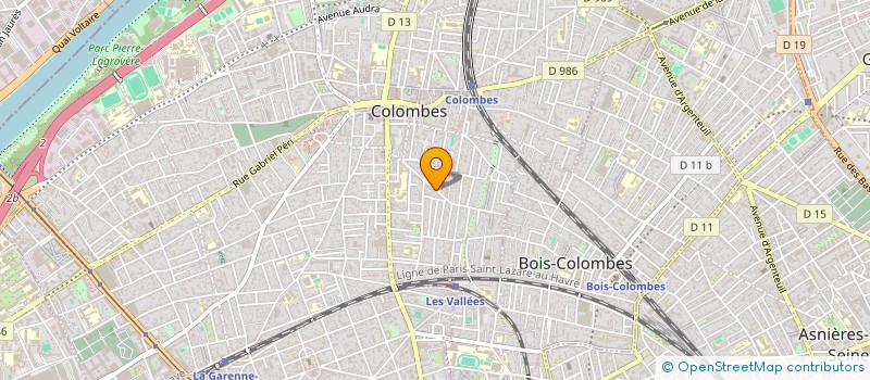 localisation de l'entreprise MONSIEUR AYMEN OMAR à COLOMBES