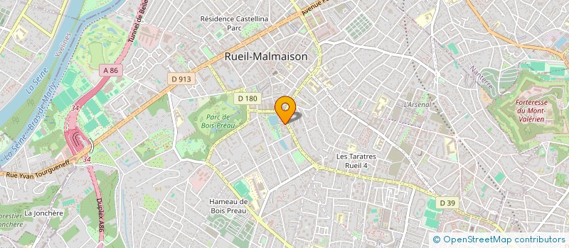 localisation de l'entreprise MONSIEUR AYMEN OUCHOUACHE à RUEIL-MALMAISON