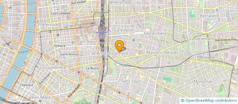 localisation de l'entreprise MONSIEUR AYMEN ROUISSI  LYON