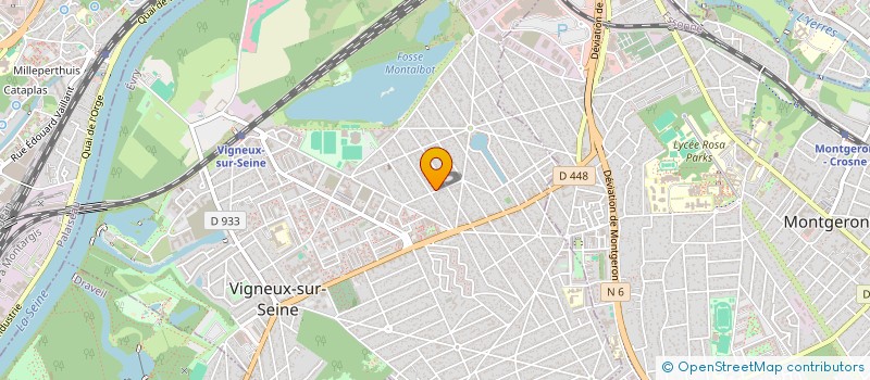 localisation de l'entreprise MONSIEUR AYMEN SAAFI à VIGNEUX SUR SEINE
