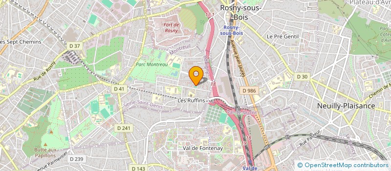 localisation de l'entreprise MONSIEUR AYMEN SAIM à MONTREUIL