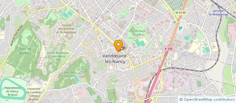 localisation de l'entreprise MONSIEUR AYMEN SAINT DIZIER  VANDUVRE-LES-NANCY