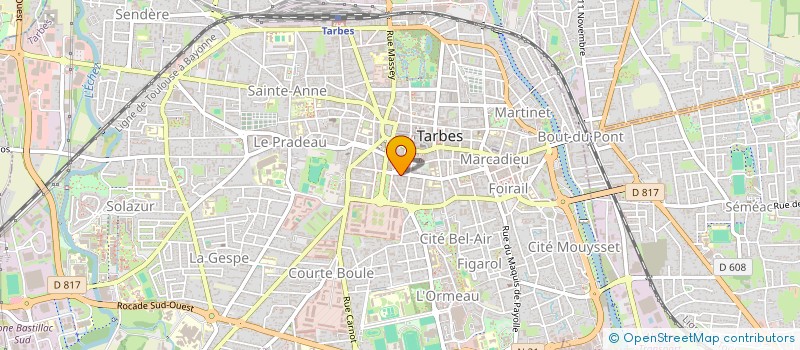 localisation de l'entreprise MONSIEUR AYMEN SAOUDI  TARBES