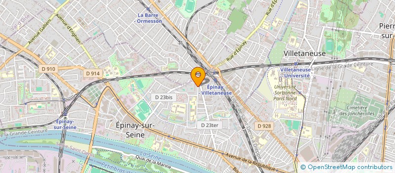 localisation de l'entreprise MONSIEUR AYMEN SEDRATI à EPINAY-SUR-SEINE