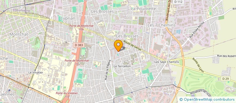 localisation de l'entreprise MONSIEUR AYMEN SOUISSI à BRON