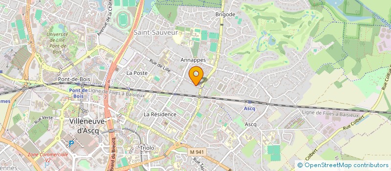localisation de l'entreprise MONSIEUR AYMEN ZARAI  VILLENEUVE-D'ASCQ