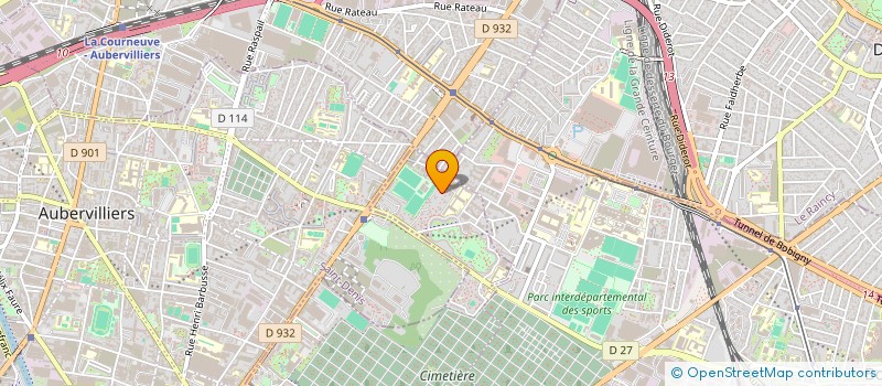 localisation de l'entreprise MONSIEUR AYMENE DILMI à PANTIN