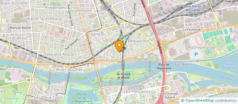 localisation de l'entreprise MONSIEUR AYMENE FILALI  TOURS