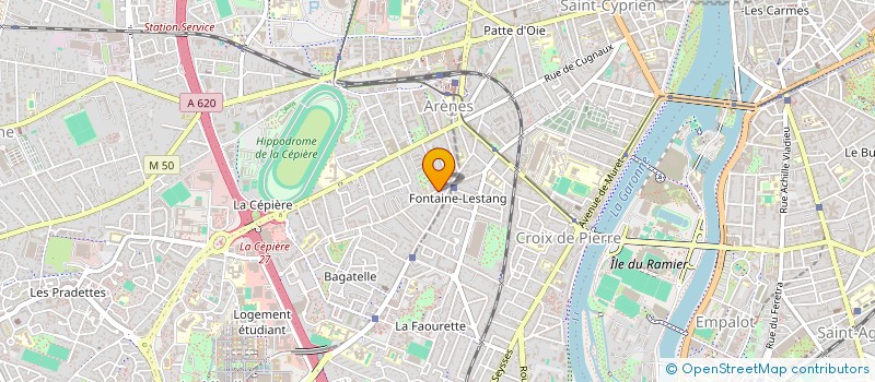 localisation de l'entreprise MONSIEUR AYMENE KECHICHE  TOULOUSE