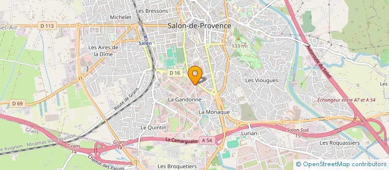 localisation de l'entreprise MONSIEUR AYMENE SEDIRI  SALON-DE-PROVENCE