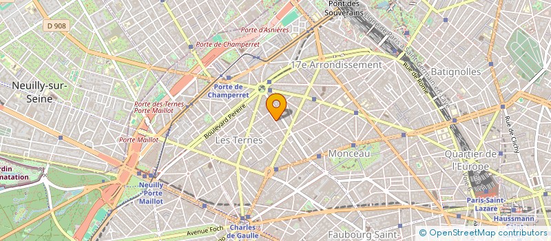 localisation de l'entreprise MONSIEUR AYMERIC ALLARD  PARIS