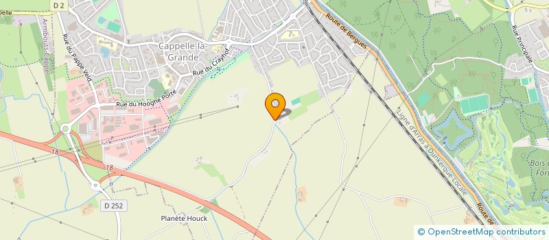 localisation de l'entreprise MONSIEUR AYMERIC AZZOLINO  CAPPELLE-LA-GRANDE