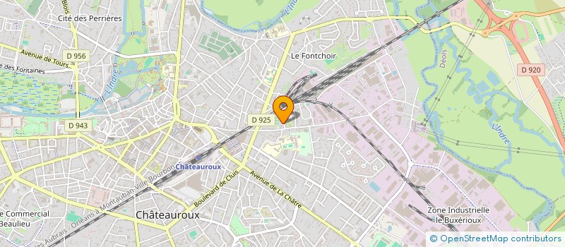 localisation de l'entreprise MONSIEUR AYMERIC BARBARIN à CHATEAUROUX